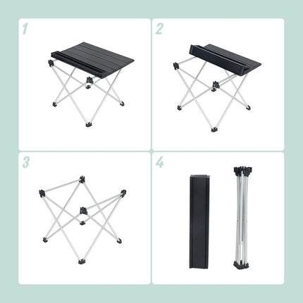 Foldable Aluminium Camping Table – Lightweight, Portable