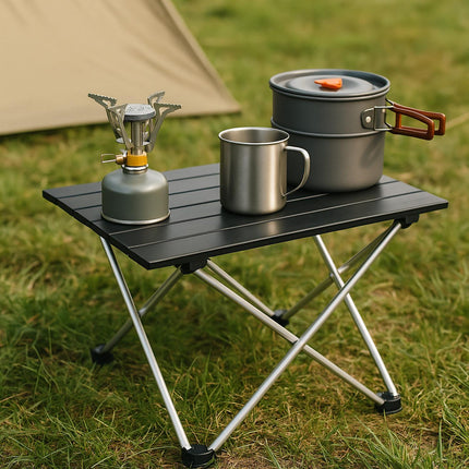 Foldable Aluminium Camping Table – Lightweight, Portable