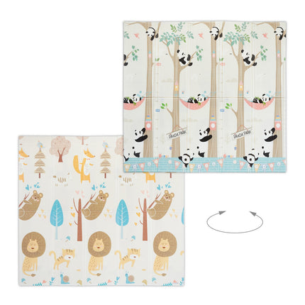 Foldable Animal Play Mat for Babies & Toddlers