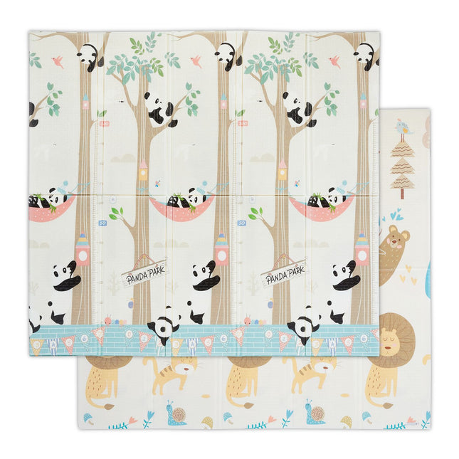 Foldable Animal Play Mat for Babies & Toddlers