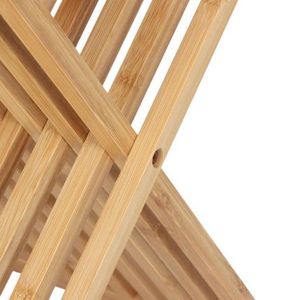 Foldable Bamboo Plant Stand – Multi-Use Display Stool