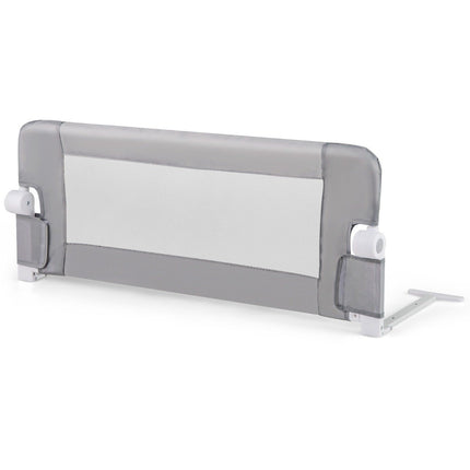 Foldable Bed Rail Guard for Toddlers, 105x40x42 cm, Gray