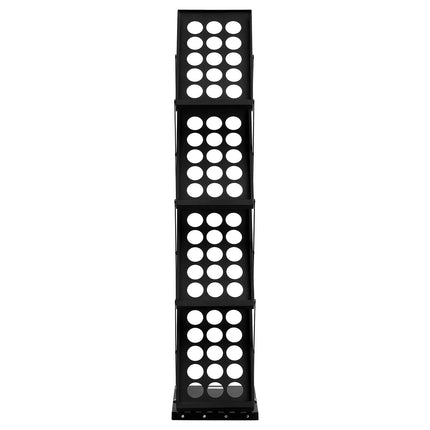 Foldable Brochure Display Stand, 4-Tier, 4-Pocket, Bag