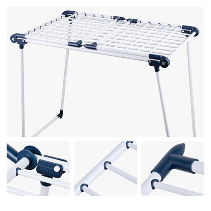 Foldable Clothes Airer, Large Steel Drying Rack