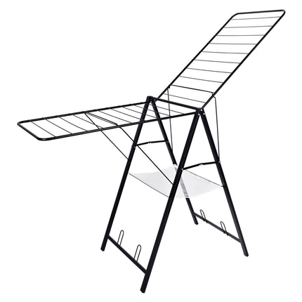 Foldable Clothes Drying Rack with Adjustable Wings