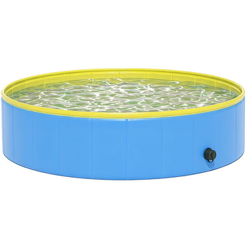 Foldable Dog Pool, Anti-Slip Bottom, 120x30 cm