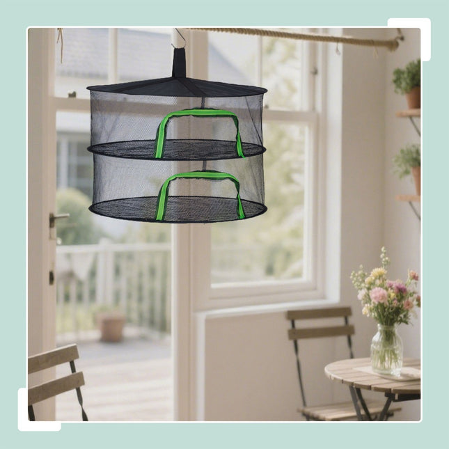 Foldable Drying Net for Herbs, Fruit, and Clothes