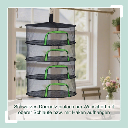 Foldable Drying Net for Herbs, Fruits, and Clothes
