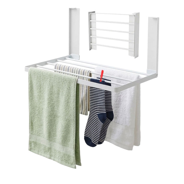 Foldable Drying Rack – Magnetic, No-Drill Steel