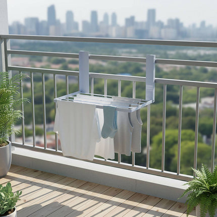 Foldable Drying Rack – Magnetic, No-Drill Steel