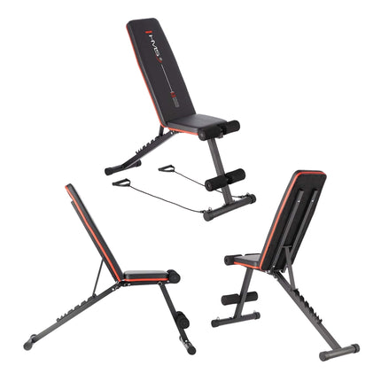 Foldable Exercise Bench – Adjustable, Space-Saving Design