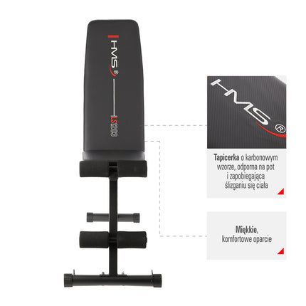 Foldable Exercise Bench – Adjustable, Space-Saving Design