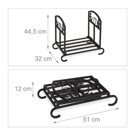 Foldable Firewood Rack