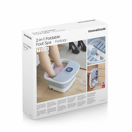 Foldable Foot Spa with Rollers and Hydromassage Footopy InnovaGoods