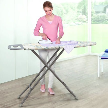 Foldable Ironing Board with Iron Rest, 7 Height Levels