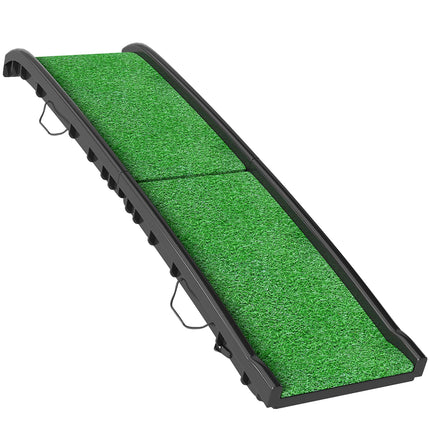 Foldable Pet Ramp for Cars, 155 cm, Non-Slip Surface