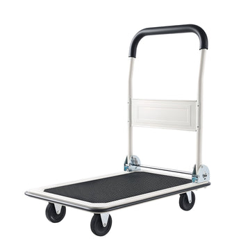 Foldable Platform Truck Cart, 330 lb, Swivel Wheels