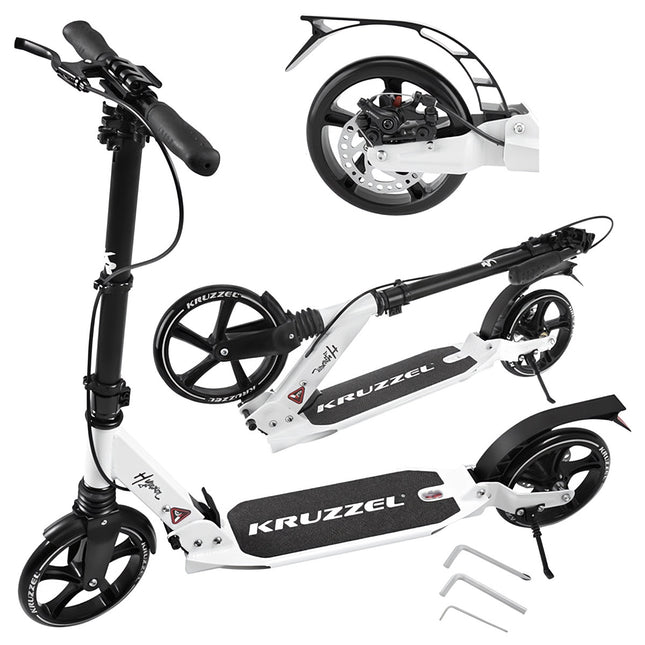 Foldable Scooter for Kids & Adults, 200mm Wheels, 100kg Max