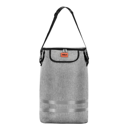 Foldable Shopping Trolley 50L, Gray, Thermal Insulation