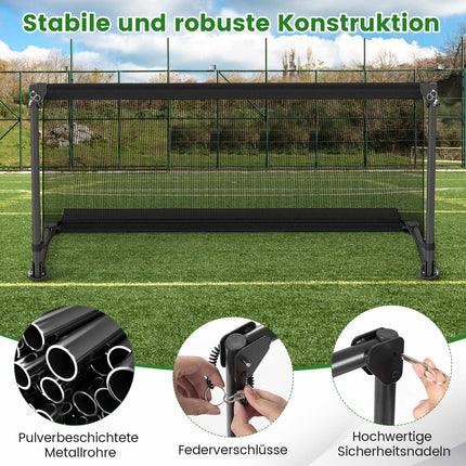 Foldable Soccer Goal 120x57x60cm Metal Frame PE Net