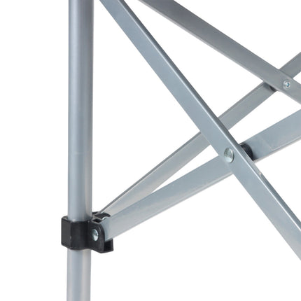 Foldable Steel Camping Table with Carry Bag