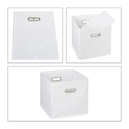 Foldable Storage Baskets, Set of 4 – Organiser Boxes