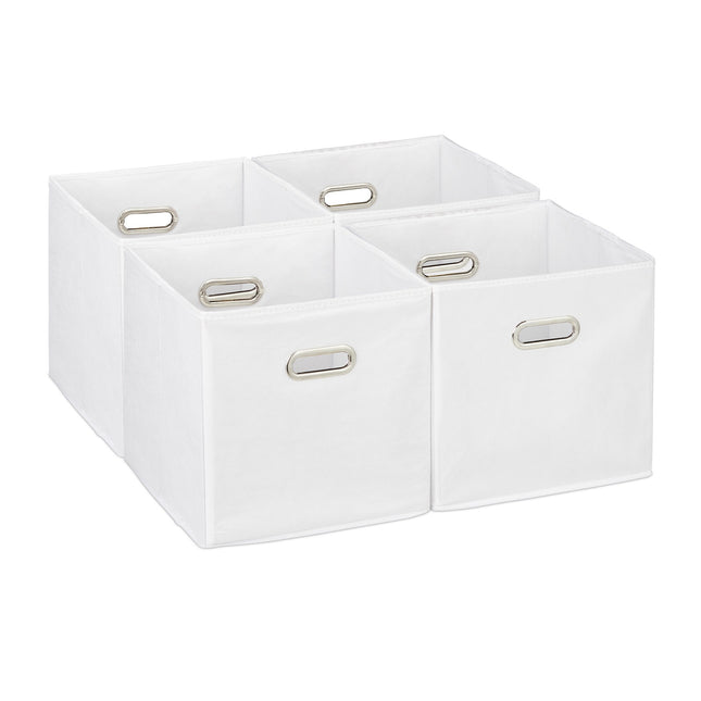 Foldable Storage Baskets, Set of 4 – Organiser Boxes