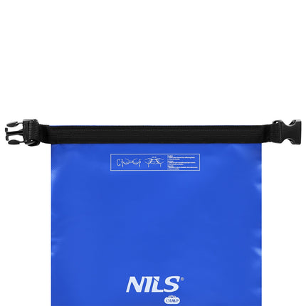 Foldable Tourist Mat, Aluminum Edge, 195 cm, Blue