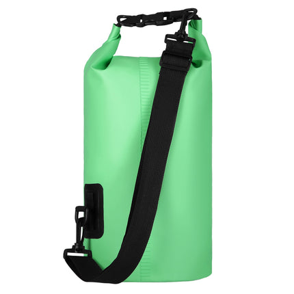 Foldable Tourist Mat, Aluminum Edge, 195 cm, Green