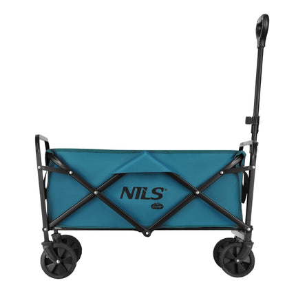 Foldable Tourist Trolley, 70L, Turquoise, 600D PVC
