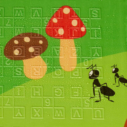 Foldable animal play mat