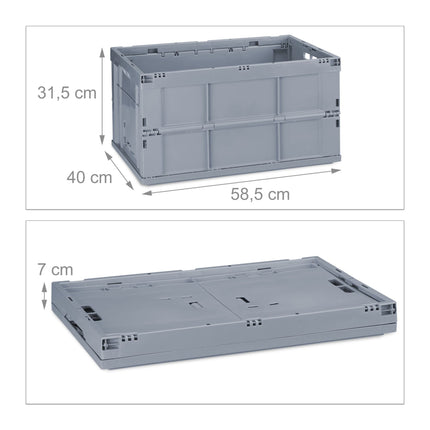 Foldable box stable