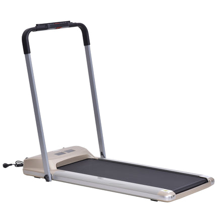 Foldable electric treadmill with LCD screen, 1-10 Km/H