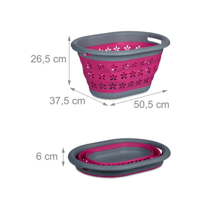 Foldable laundry basket 17 l