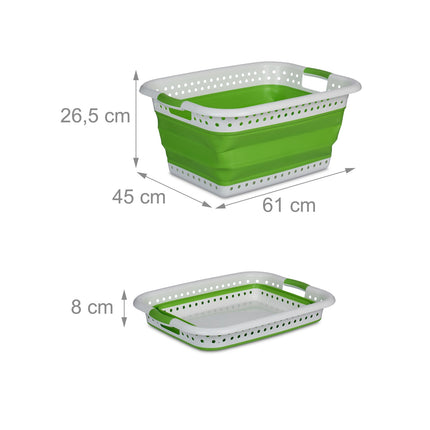 Foldable laundry basket 36 l