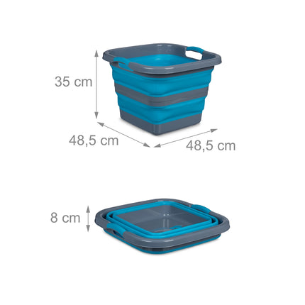 Foldable laundry basket 40 l