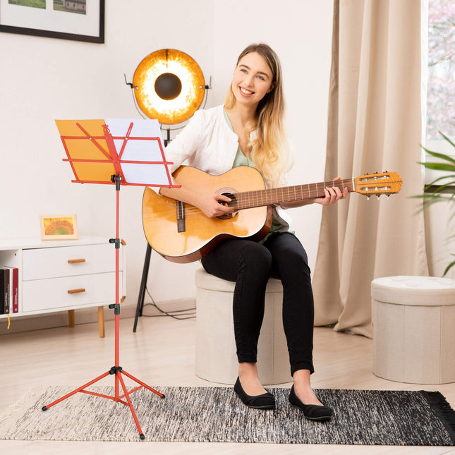 Foldable music stand