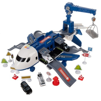 Foldable police plane - parking lot 23131