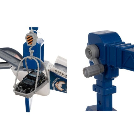 Foldable police plane - parking lot 23131
