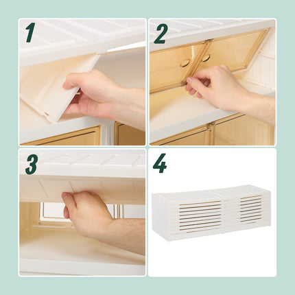 Foldable shoe shelf