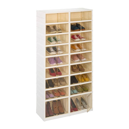 Foldable shoe shelf