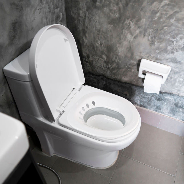 Opvouwbaar zitbad voor het toilet