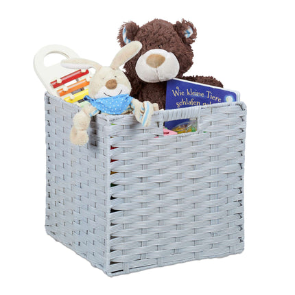 Foldable storage basket