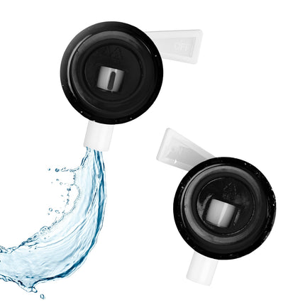 Foldable water container with 4 containers