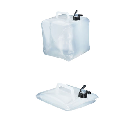 Foldable water container with 4 containers