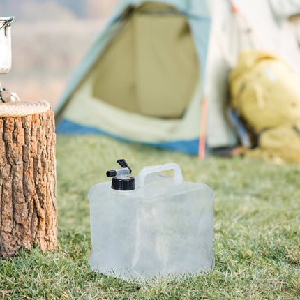 Foldable water container with 4 containers