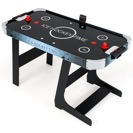 Folding Air Hockey Table with LED Display & 12V Motor
