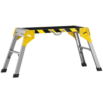 Folding Aluminum Workbench – Non-Slip, 150 kg Capacity