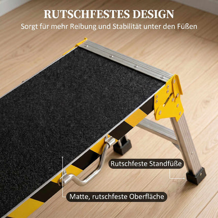 Folding Aluminum Workbench – Non-Slip, 150 kg Capacity