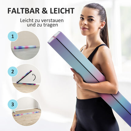 Folding Balance Beam, EVA Foam, 10cm Wide, Non-Slip